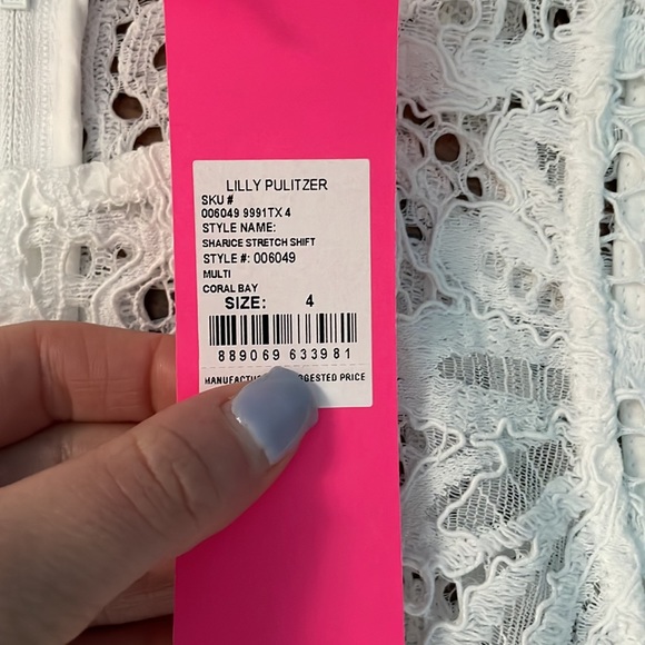 NWT Lilly Pulitzer Sharice Stretch Shift Dress - Picture 8 of 13